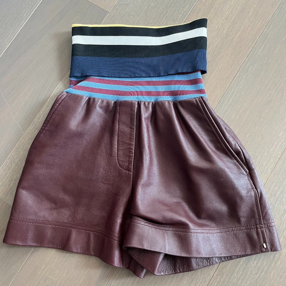 Sportmax (maxmara) Leather Shorts